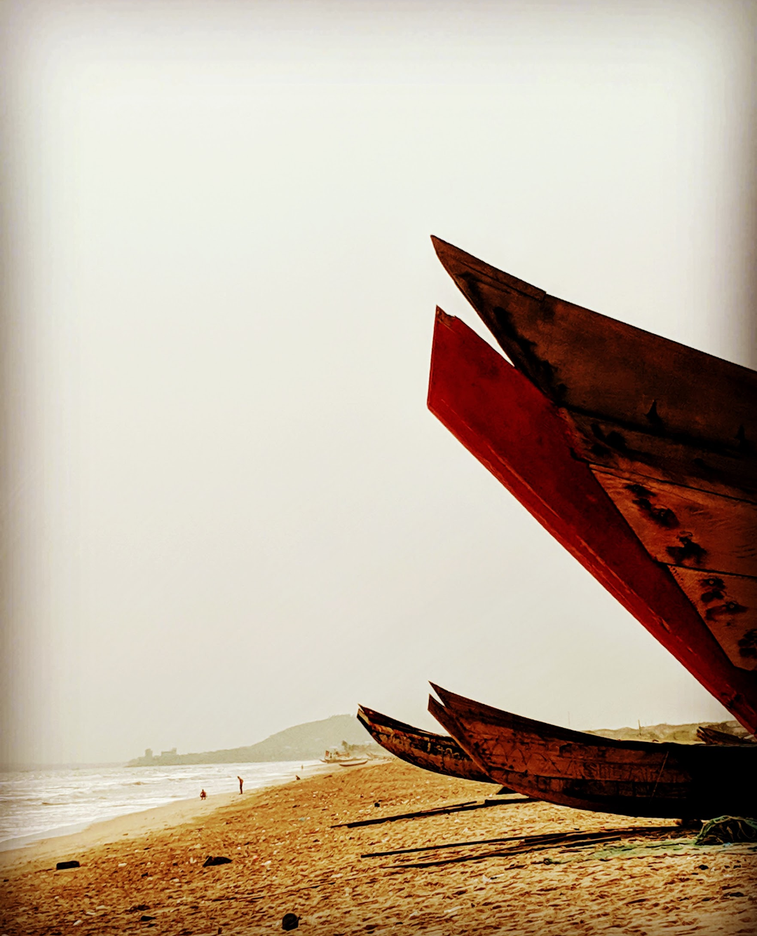 View of Labadi Beach on the Accra coastline; file photograph